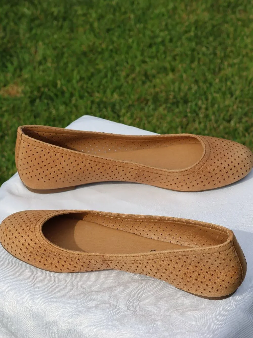 Lucky Brand Leather Ballet Flat